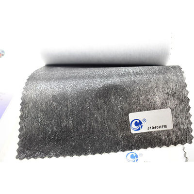 Chemische bandkabel Niet-geweven fusible interlining voor kledingstukken Fusing 150cm Breedte