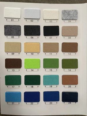 150 gram kleurrijke 1 mm-4 mm polyester naald geperst niet-geweven stof felt voor bekleding