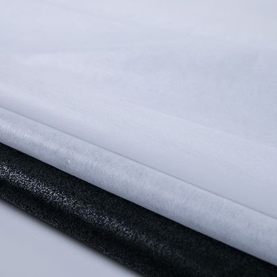 Gaoxin 25G Hard Chemical Bond Nonwoven Embroidery Backing Interlining voor witte kleur