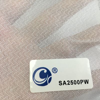 150 cm breed cirkelvormig Tricot geweven fusible interlining voor GAOXIN SA2500 in puur wit