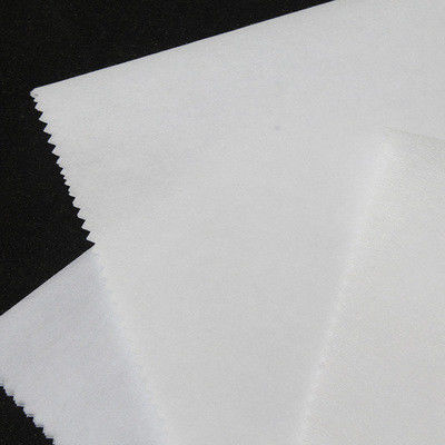 Chemische bandkabel Niet-geweven fusible interlining voor kledingstukken Fusing 150cm Breedte