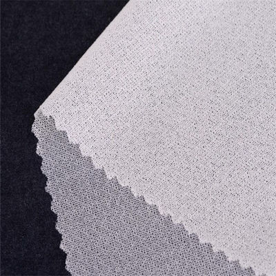 Warm smelten lijm binding krijgen het werk gedaan met grijze cirkelvormige tricot breien interlining