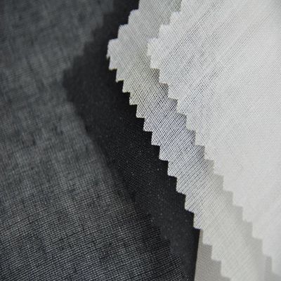 Warm smelten lijm binding krijgen het werk gedaan met grijze cirkelvormige tricot breien interlining