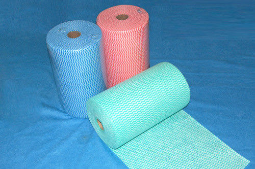 100% polyester kant weefsel huis textiel breedte 58/60" niet-geweven weefsel rol op bestelling