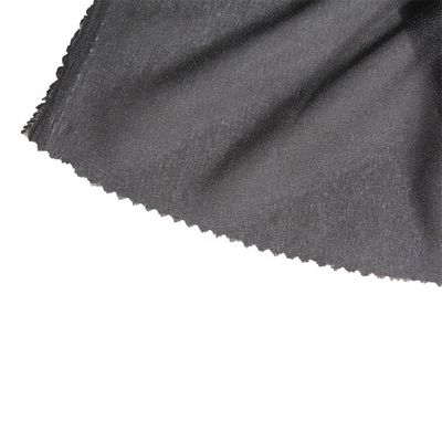 45G Polyester Tricot Stof Plain Weave Dot Fusing Woven Fusible Interlining