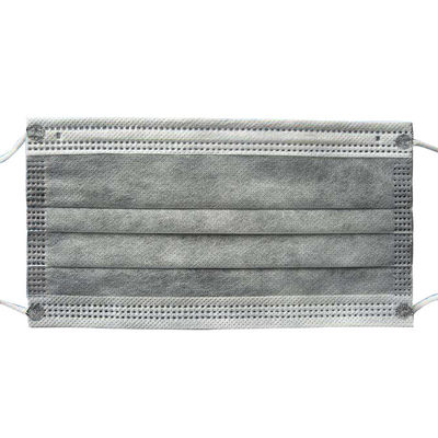 Plain Style Spunlace nonwoven N99 filterpapier met 99% BFE en actieve koolstofvezel