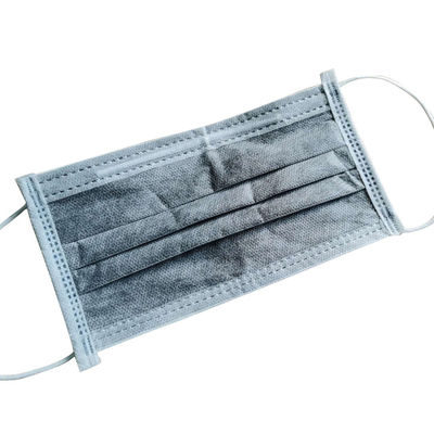 Plain Style Spunlace nonwoven N99 filterpapier met 99% BFE en actieve koolstofvezel