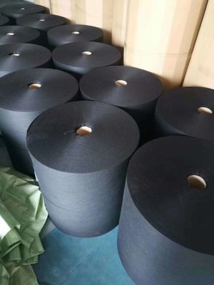 Plain Style Spunlace nonwoven N99 filterpapier met 99% BFE en actieve koolstofvezel