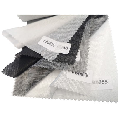 Kleefstof Interlining Nonwoven Fabric Iron On Interfacing voor kleding 100% polyester