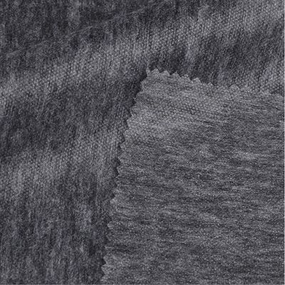 Gaoxin PA/PES Niet-geweven fusie-interlining voor kledingstukken Double Dot Black Breedte 90-200cm