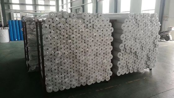Geborduurde satine stoffen GAOXIN voorgesneden kleine rollen Interlinings Linings 100% polyester